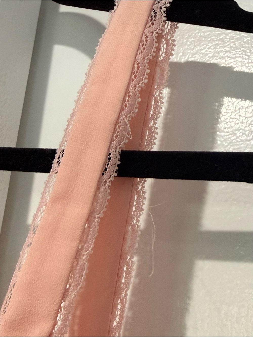 House of CB Syrah Dress, Light Blush Pink Lace-Trim Corset Dress - Picture 5 of 8
